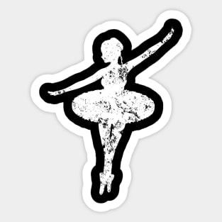 Dancing ballerina Sticker